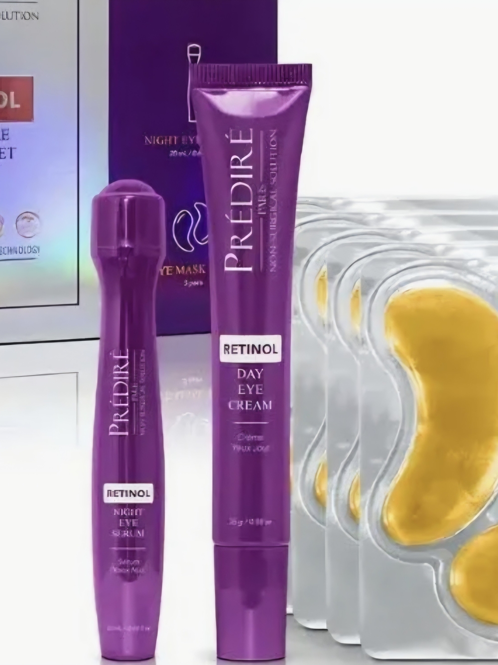 Prédiré Retinol Day Eye Cream — Purple Brightening Eye Treatment